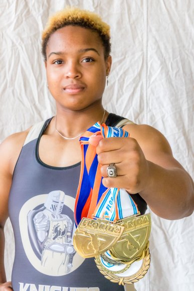 Victoria and Samantha - Weightlifting State Champions!