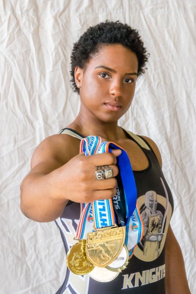 Victoria and Samantha - Weightlifting State Champions!